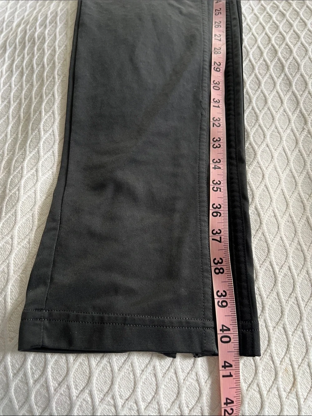 adidas Black Men's Track Pants with Side Stripes
